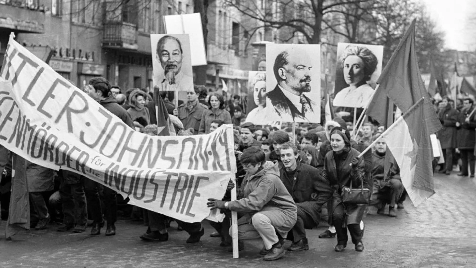  Студенческие протесты, Западный Берлин, 1960-е годы 